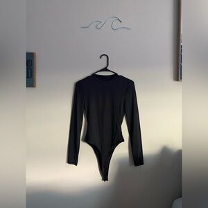 Black Long Sleeve Bodysuit